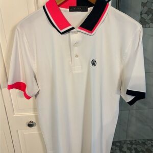Men’s G Fore golf polo in size medium trim fit